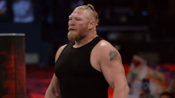 Lesnar colocó en aprietos a Heyman durante el último SmackDown