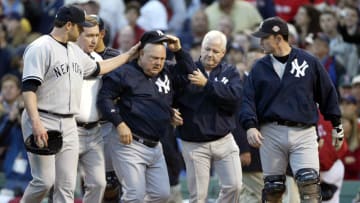 Pedro Martinez threw Don Zimmer to the ground in a 2003 Red Sox-Yankees brawl.