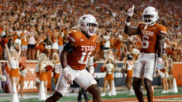 Jalen Catalon, Texas football (Photo by Tim Warner/Getty Images)