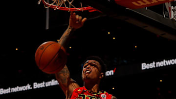 ATLANTA, GA - FEBRUARY 11: John Collins