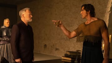 Jared Harris and Lee Pace in a first look at the second season of “Foundation,” coming soon to Apple TV+.