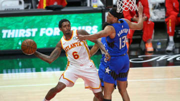 Atlanta Hawks. Mandatory Credit: Brett Davis-USA TODAY Sports
