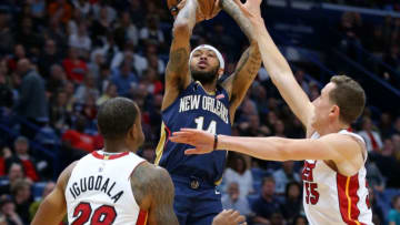 NEW ORLEANS, LOUISIANA - MARCH 06: Brandon Ingram #14 of the New Orleans Pelicans (Photo by Jonathan Bachman/Getty Images)