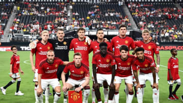 Manchester United squad in pre-season (Photo by PATRICK T. FALLON/AFP via Getty Images)