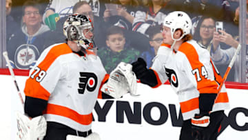 Flyers, Carter Hart (Mandatory Credit: James Carey Lauder-USA TODAY Sports)