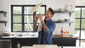 Chef Gabe Bertaccini for National Pizza Month, photo provided by Postmates