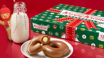 Krispy Kreme Gingerbread Glazed Doughnuts are back, photo provided by Krispy Kreme