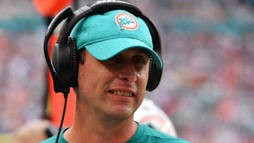 Former head coach Adam Gase of the Miami Dolphins (Photo by Mark Brown/Getty Images)