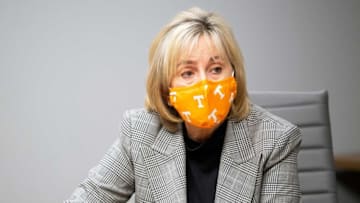 University of Tennessee chancellor Donde Plowman speaks to Knox News on Monday, November 16, 2020.Kns Ut Thanksgiving 1125 Bp