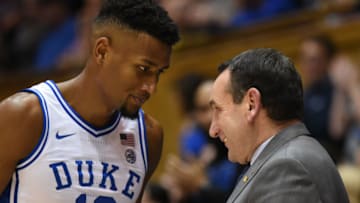 Duke basketball forward Javin DeLaurier (Rob Kinnan-USA TODAY Sports)