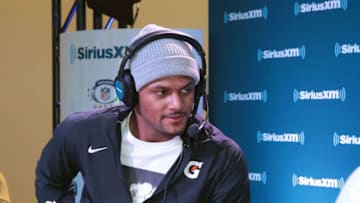 MINNEAPOLIS, MN - FEBRUARY 02: Deshaun Watson of the Houston Texans attends SiriusXM at Super Bowl LII Radio Row at the Mall of America on February 2, 2018 in Bloomington, Minnesota. (Photo by Cindy Ord/Getty Images for SiriusXM)