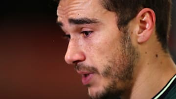 STOKE ON TRENT, ENGLAND - DECEMBER 23: Harry Winks of Tottenham Hotspur after the Caraboa Cup Quarter Final match between Stoke City and Tottenham Hotspur at Bet365 Stadium on December 23, 2020 in Stoke on Trent, England. (Photo by Chloe Knott - Danehouse/Getty Images)