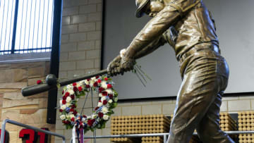 Hank Aaron, Atlanta Braves. (Mandatory Credit: Dale Zanine-USA TODAY Sports)