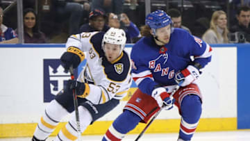 Artemi Panarin #10 of the New York Rangers. (Photo by Bruce Bennett/Getty Images)