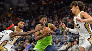 Malik Beasley, Minnesota Timberwolves. Mandatory Credit: Jeffrey Becker-USA TODAY Sports