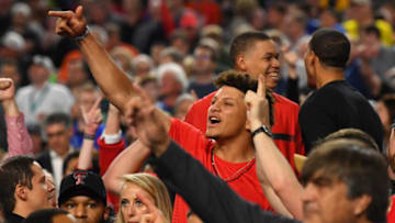 Kanas City Chiefs quarterback and former Texas Tech football player Patrick Mahomes. Mandatory Credit: Robert Deutsch-USA TODAY Sports
