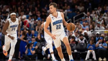 Franz Wagner's play in the FIBA World Cup gave him experience in big games. He is trying to bring that back to the Orlando Magic. Mandatory Credit: Jeremy Reper-USA TODAY Sports