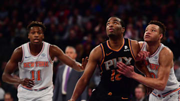 NY Knicks, Frank Ntilikina, Kevin Knox (Photo by Sarah Stier/Getty Images)