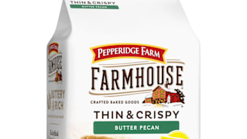 Pepperidge Farm Thin & Crispy Butter Pecan cookies, photo provided by Pepperidge Farm
