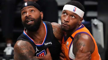 Marcus Morris Sr., LA Clippers. Mandatory Credit: Robert Hanashiro-USA TODAY Sports