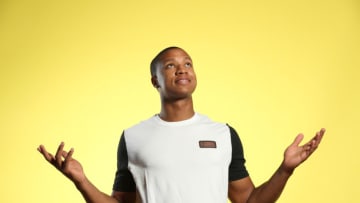 CHICAGO, IL - MAY 15: NBA Draft Prospect, Devon Hall poses for a portrait during the 2018 NBA Combine circuit on May 15, 2018 at the Intercontinental Hotel Magnificent Mile in Chicago, Illinois. NOTE TO USER: User expressly acknowledges and agrees that, by downloading and/or using this photograph, user is consenting to the terms and conditions of the Getty Images License Agreement. Mandatory Copyright Notice: Copyright 2018 NBAE (Photo by Joe Murphy/NBAE via Getty Images)