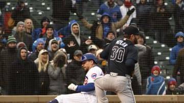 CHICAGO, IL - APRIL 14: Kyle Schwarber