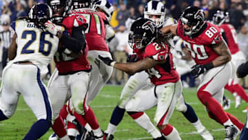 LOS ANGELES, CA - JANUARY 06: Running back Devonta Freeman