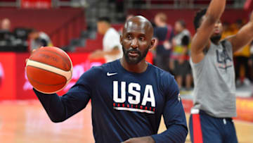 Lloyd Pierce Atlanta Hawks (Photo by Jesse D. Garrabrant/NBAE via Getty Images)