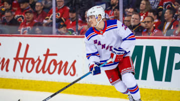New York Rangers defenseman Adam Fox. Mandatory Credit: Sergei Belski-USA TODAY Sports