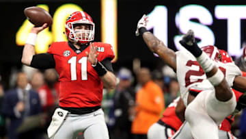 ATLANTA, GA - JANUARY 08: Jake Fromm