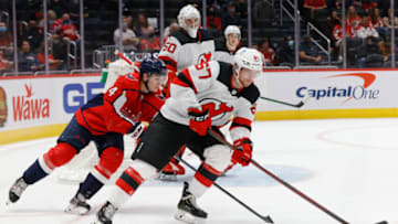 Connor McMichael, Washington Capitals Mandatory Credit: Geoff Burke-USA TODAY Sports