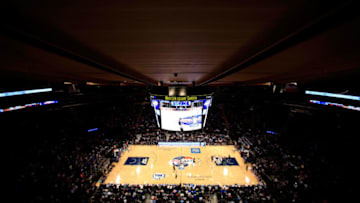 NEW YORK, NY - MARCH 14: A general view during the championship game of the Big East basketball tournament between the Villanova Wildcats and the Xavier Musketeers at Madison Square Garden on March 14, 2015 in New York City. (Photo by Alex Trautwig/Getty Images)