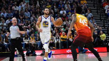 SALT LAKE CITY, UT - JANUARY 30: Stephen Curry