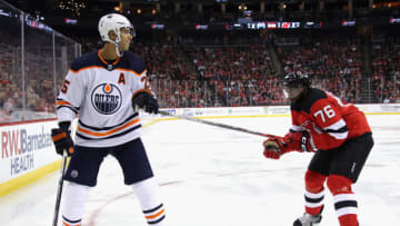 Darnell Nurse #25 of the Edmonton Oilers (Photo by Bruce Bennett/Getty Images)