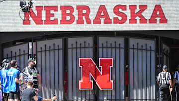 Fans await the arrival of the Nebraska Cornhuskers (Photo by Steven Branscombe/Getty Images)