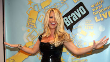 NEW YORK, NY - DECEMBER 31: TV personality Kim Zolciak attends Bravo's 'Watch What Happens Live: Andy's New Year's Party' at the Bravo Club House at the Embassy Row Production Offices on December 31, 2010 in New York City. (Photo by John W. Ferguson/Getty Images)