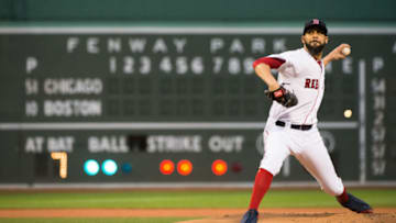 BOSTON, MA - JUNE 25: David Price #10 of the Boston Red Sox pitches in the first inning against the Chicago White Sox at Fenway Park on June 25, 2019 in Boston, Massachusetts. (Photo by Kathryn Riley/Getty Images)