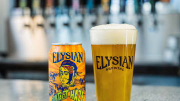 Elysian Contact Haze, photo provided by Elysian Brewing