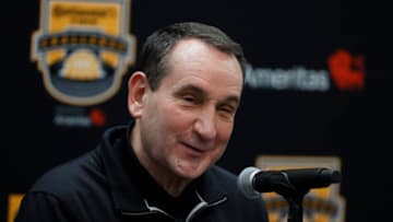 Duke basketball head coach Mike Krzyzewski (Photo by Ethan Miller/Getty Images)