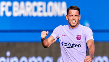 Rey Manaj of FC Barcelona. (Photo by Pedro Salado/Quality Sport Images/Getty Images)