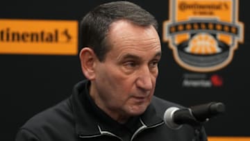 Duke basketball head coach Mike Krzyzewski (Stephen R. Sylvanie-USA TODAY Sports)