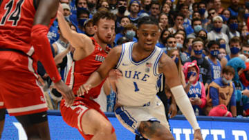 Duke basketball guard Trevor Keels (Rob Kinnan-USA TODAY Sports)