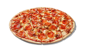Casey’s Thin Crust Pizza, Meat Galore, photo provided by Casey's