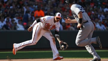 Manny Machado. (Photo by Patrick Smith/Getty Images)