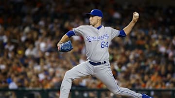 Kansas City Royals relief pitcher Matt Strahm (64) - Mandatory Credit: Rick Osentoski-USA TODAY Sports