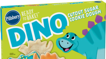 Pillsbury Dino Cutout Sugar Cookies, photo provided by Pillsbury