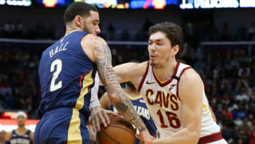 28: Lonzo Ball #2 of the New Orleans Pelicans: (Photo by Jonathan Bachman/Getty Images)