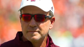 Jimbo Fisher, Texas A&M Football Mandatory Credit: Joshua S. Kelly-USA TODAY Sports