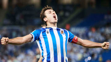 Real Sociedad, Mikel Oyarzabal (Photo by Juan Manuel Serrano Arce/Getty Images)