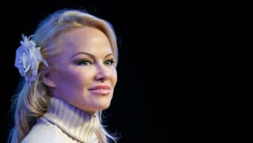 PARIS, FRANCE - FEBRUARY 03: Actress Pamela Anderson attends the '25th Paris Manga & Sci-Fi Show' at Parc des Expositions Porte de Versailles on February 3, 2018 in Paris, France. (Photo by Chesnot/Getty Images)